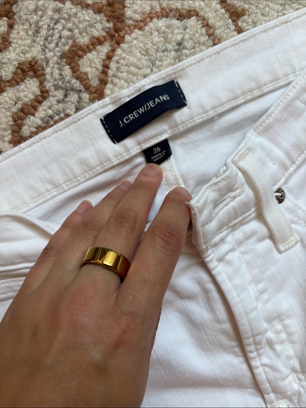 🤍J.CREW High Rise Toothpick Jeans - Picture 2 of 5